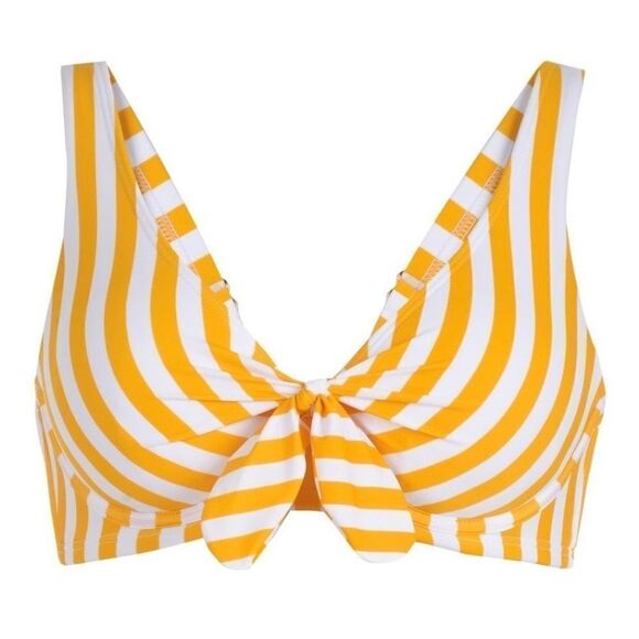 Swimsuits For All x GabiFresh "Blondie" Tie-Front Bikini Top | Size 24 D/DDD - Picture 3 of 9